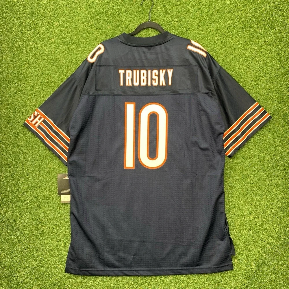 Mitchell Trubisky Chicago Bears Jersey Mens XLT Tall NFL Pro Line NFLPA